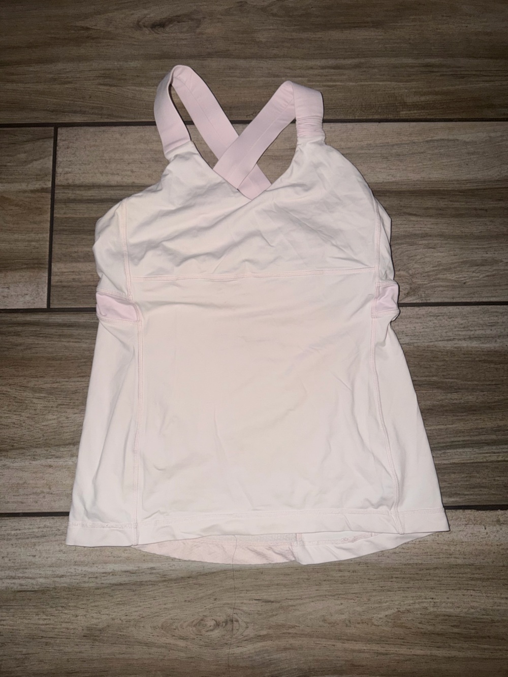 Lululemon Women's Light Pink Performance Tank Top